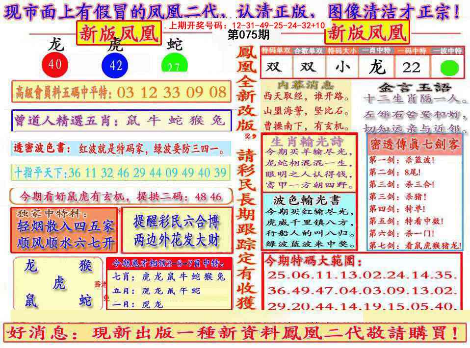 075期另二代凤凰报[图]